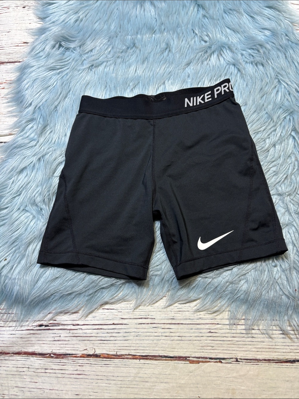 Nike Pro Kids Black Bike Shorts sz XL